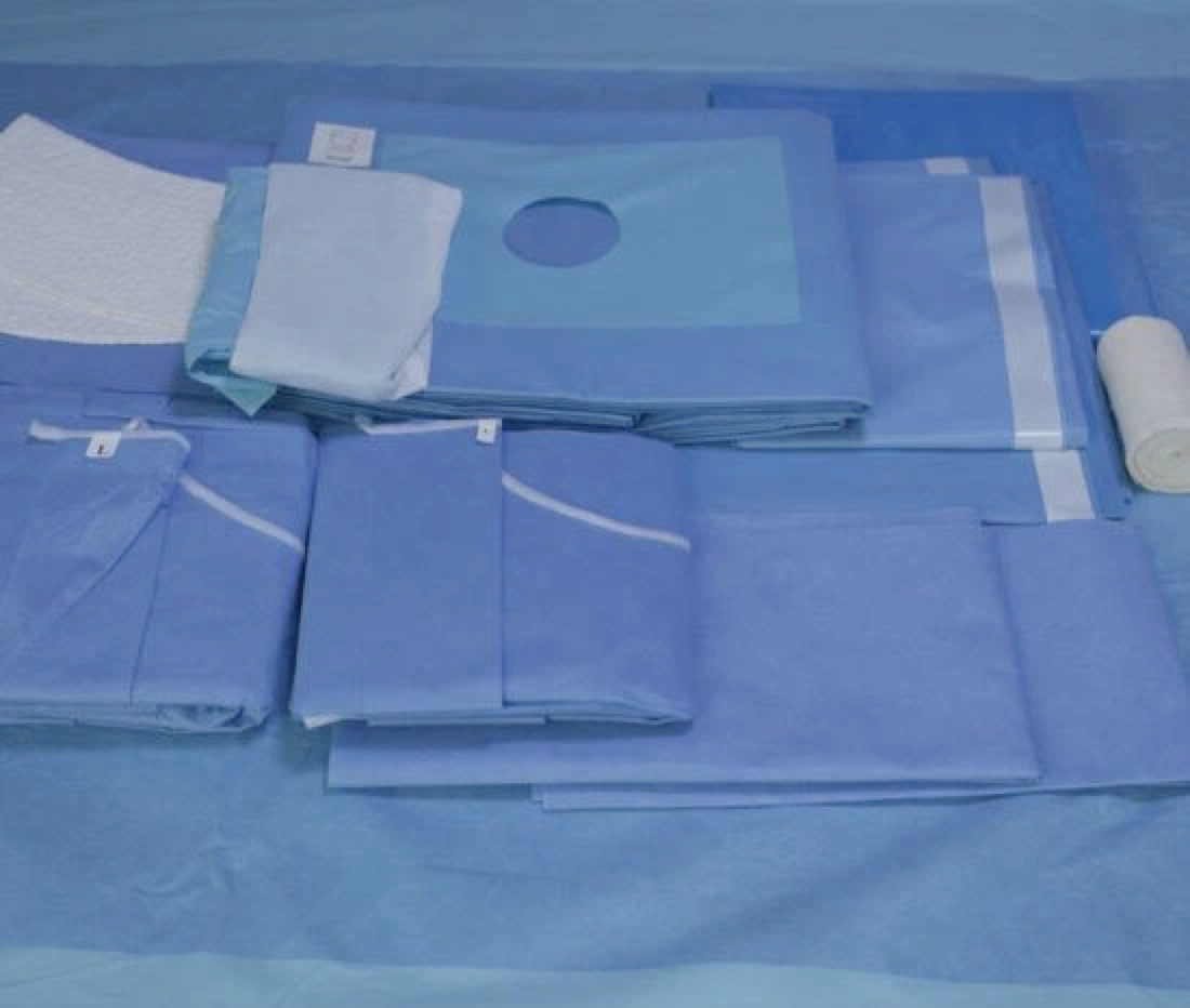 Orvosi eldobható/fogyasztható steril szemészeti műtéti drape 